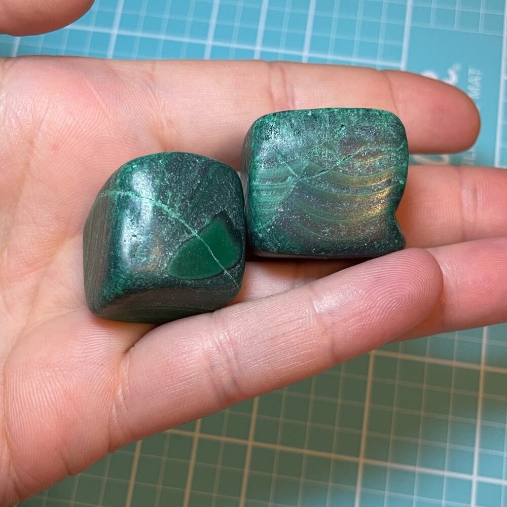 Malachite Tumbles - Picture 2 of 5